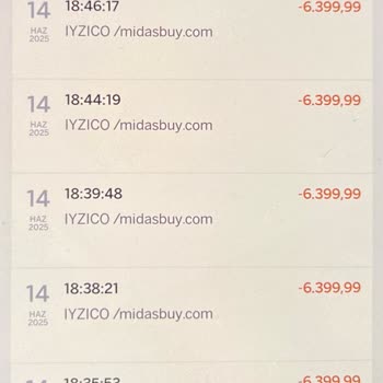 Hesabımdan İzinsiz Para Çekildi, İade Talep Ediyorum