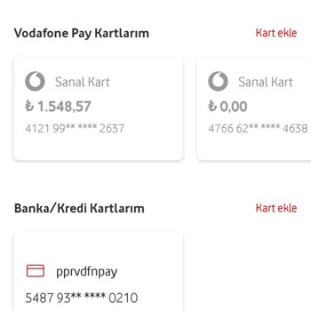 Bloke Edilen Vodafone Pay Kartımdaki Param 24 Gündür İade Edilmedi