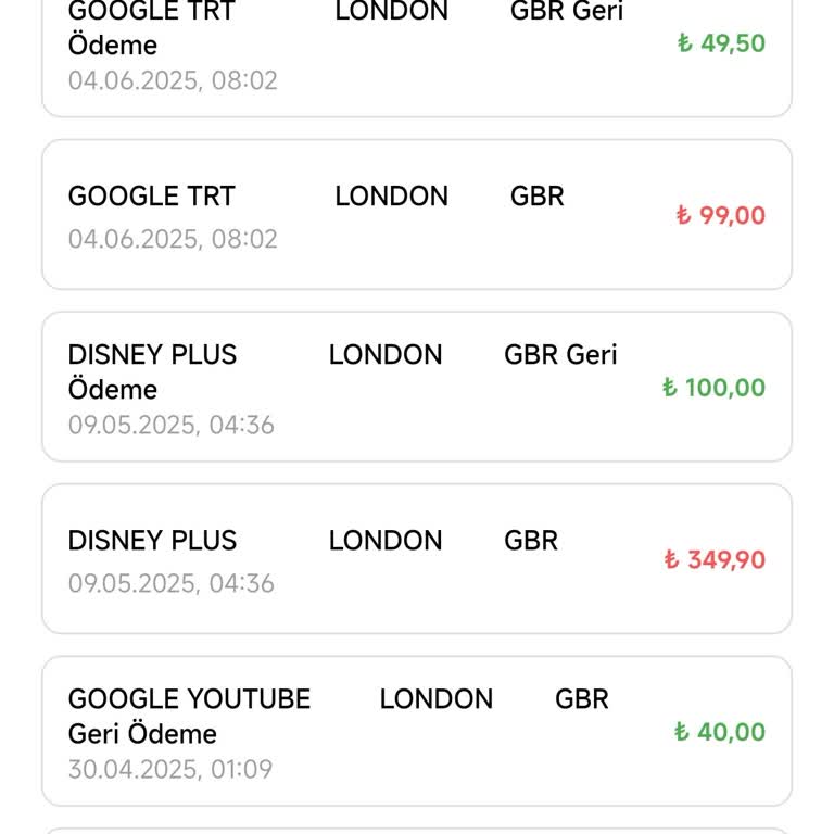 Sanal Kart İptal Talebim Gecikti, Hesabımdan İzinsiz Para Çekildi