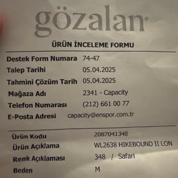 Satın Aldığım Montlarda Kısa Sürede Tüylenme Ve Yetersiz Müşteri Hizmeti