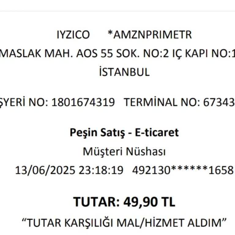 Onayım Dışında Amazon Prime Üyelik Ücreti Kesildi!