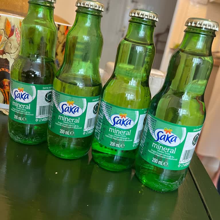 Aldığım Saka Soda Şişeleri Yarım Çıktı