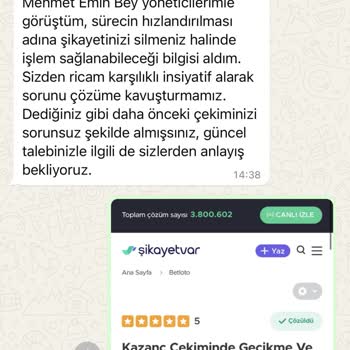 Çekim İşlemim 24 Saattir Tamamlanmadı, Kimse İlgilenmiyor