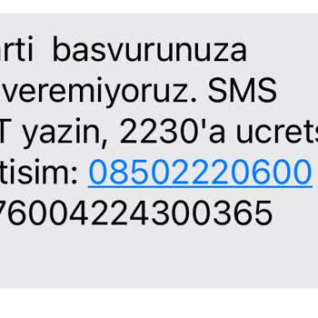 Sebep Gösterilmeden Kredi Kartı Başvurumun Reddedilmesi