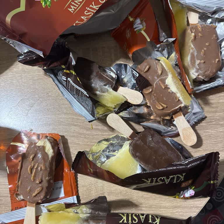 Migrosdan Alınan Dondurma Paketi Kötü Çıktı Tadı Ve Görüntüsü Bozuk