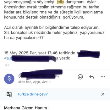 Jolly Tur'un Vize Sürecindeki İlgisizliği Ve Çocuklarımın Hayal Kırıklığı