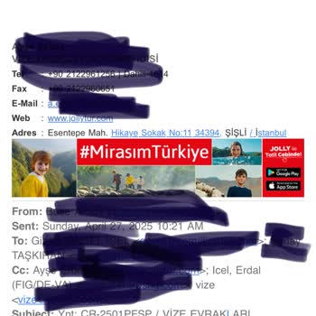 Jolly Tur'un Vize Sürecindeki İlgisizliği Ve Çocuklarımın Hayal Kırıklığı