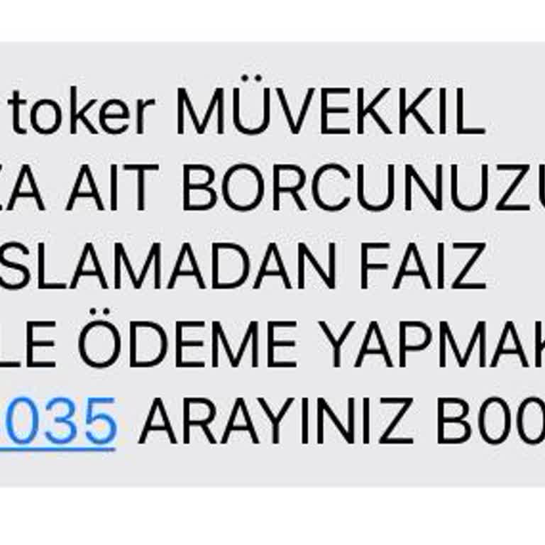 CLK Hukuk Bürosundan Haksız Borç Mesajı Ve Kişisel Bilgi Endişesi