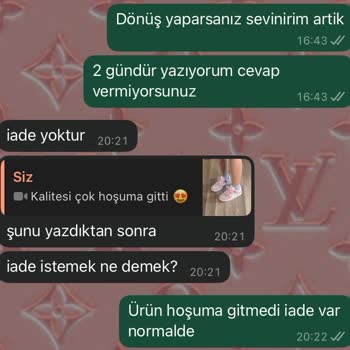 Yanlış Ürün Ve İade Sorunu, İlgisiz Müşteri Hizmeti
