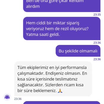Zamanlı Teslimat Seçeneğine Rağmen Saatlerce Geciken Sipariş Ve Bilgilendirme Eksikliği