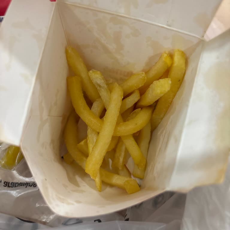 Donas Kayseri Şubesinde Eksik Ve Kalitesiz Patates Kızartması