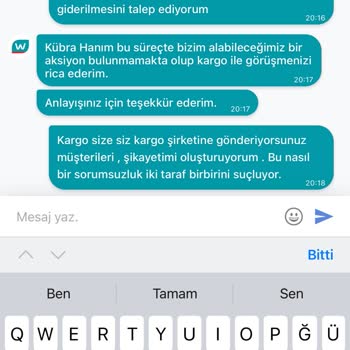 Yanlış Kayıt Nedeniyle Teslim Edilmeyen Ürün İçin Acil Gönderim Talebi