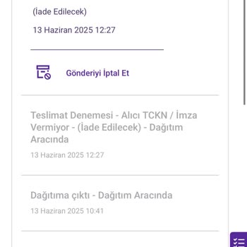 Yanlış Kayıt Nedeniyle Teslim Edilmeyen Ürün İçin Acil Gönderim Talebi