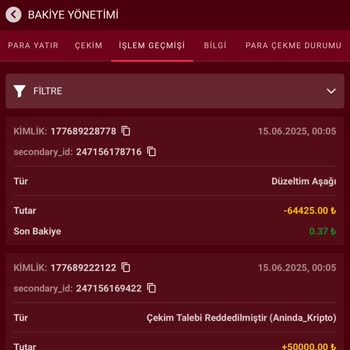 Kazancım Engellendi, Bakiyem Ve Anaparam Geri Verilmedi