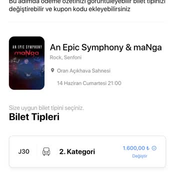 Aynı Koltuğun İki Kez Satılması Ve Çözülmeyen Konser Kaosu
