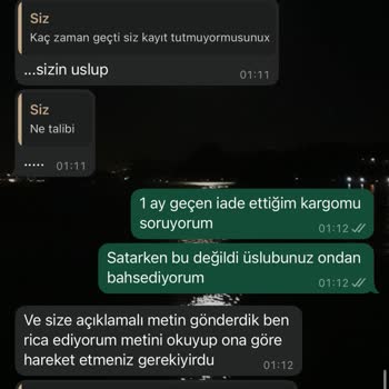 İade Sürecinde İlgisizlik Ve Laubali Yaklaşım