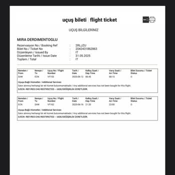Tatilbudur.com İle Yaşadığım Uçak Bileti Ve Rezervasyon Sorunu