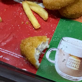 Burger King'te Tavuk Menüsünde Böcek Şoku Ve Hijyen İhmali
