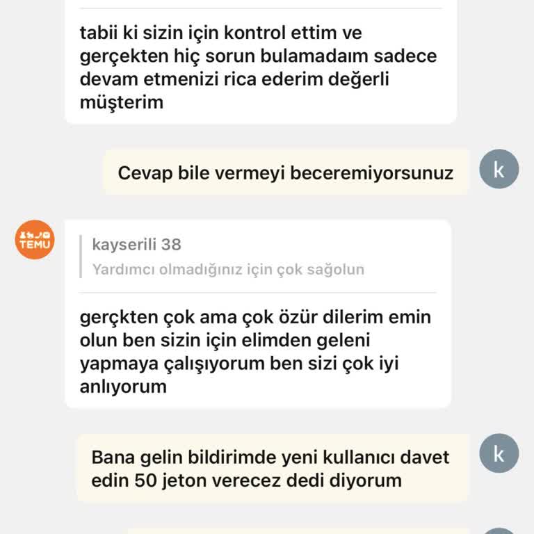 Temu Uygulamasında Davet Ödülleri Ve Müşteri Hizmetleri Sorunu
