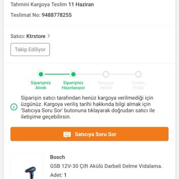 Eksik Ürün Gönderimi Ve Çözüm Sunulmayan Müşteri Hizmetleri