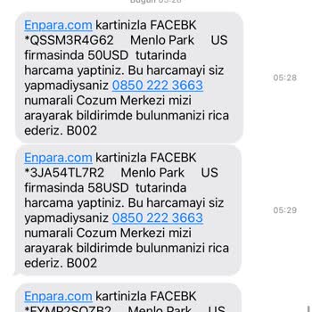 Kredi Kartımdan Onaysız Yüklü Para Çekimi Ve Güvenlik Açığı