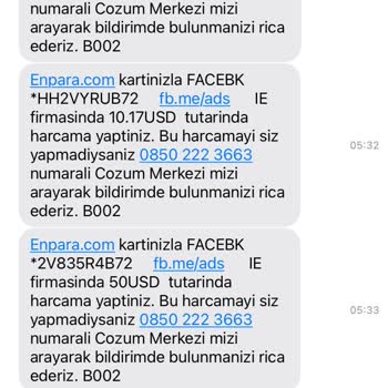 Kredi Kartımdan Onaysız Yüklü Para Çekimi Ve Güvenlik Açığı