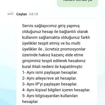 Kazandığım Paranın Ödenmemesi Konusunda Mağduriyet Yaşıyorum