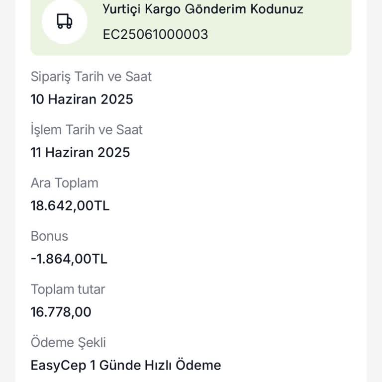 EasyCep Telefon Satışında Ödeme Gecikmesi Ve İletişim Sorunu Yaşadım