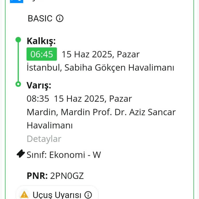 Uçağın Planlanan Saatten Erken Kalkması Nedeniyle Mağduriyet Ve Para İadesi Talebi