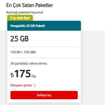 Vodafone Paket Aktivasyonu Sorunu: Yeterli Bakiye Olmasına Rağmen Paket Satın Alınamıyor