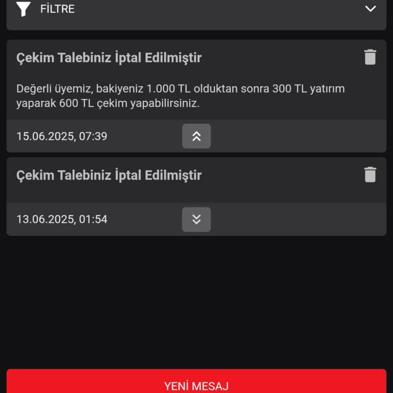 Vaycasino Kazandığım Tutarın Ödenmemesi Nedeniyle Yaşadığım Mağduriyet