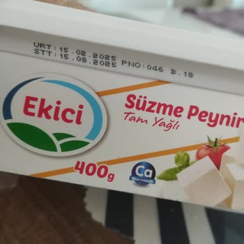 Ekici Peynir Taze Görünen Peynirde Yoğun Acılık Sorunu