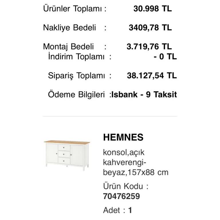 Montaj Hizmeti Alındı, Hizmet Verilmedi Ve Mağduriyet Yaşandı