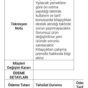 Servisten Dönen Airfry Cihazımın Arızası Çözülmedi Pişman Oldum
