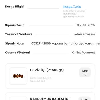 Çekiliş Kuponlarım Eksik Ve Siparişimde Sorun Yaşadım