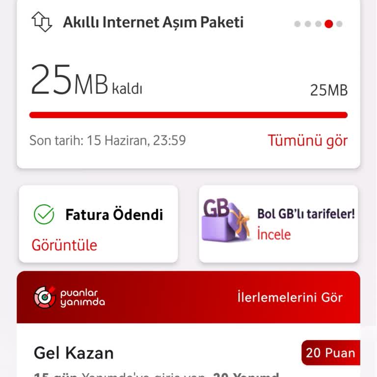 Kullanılmayan İnternet İçin Ek Paket Zorunluluğu Mağduriyeti