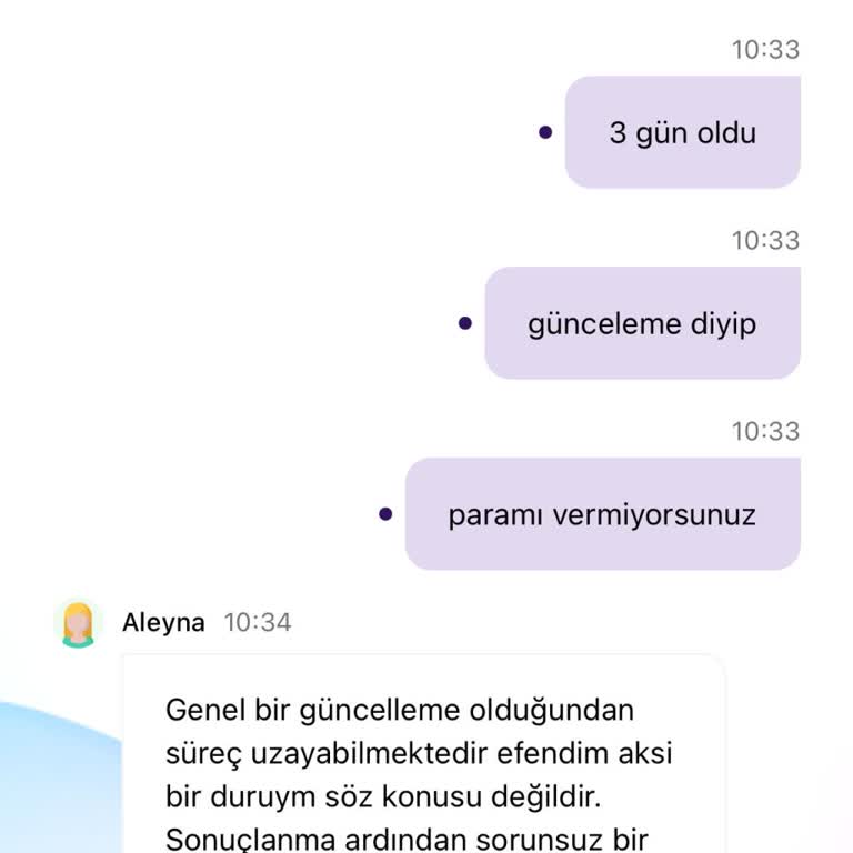 Güncelleme Bahanesiyle 40 Bin TL Paramı 3 Gündür Ödemiyorlar