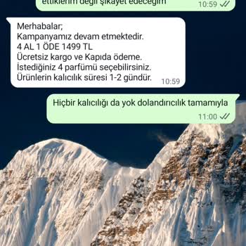 Sipariş Edilen Parfümler Yerine Kokusu Olmayan Ürünler Gönderildi