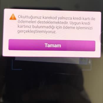 Enpara'nın QR Kod İle Ödeme Özelliği Çalışmıyor, Banka Kartı Seçeneği Sunulmuyor