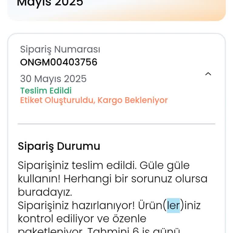 Getmobil Kargo Gecikmesi ve İletişim Sorunları Güvenimi Sarsıyor