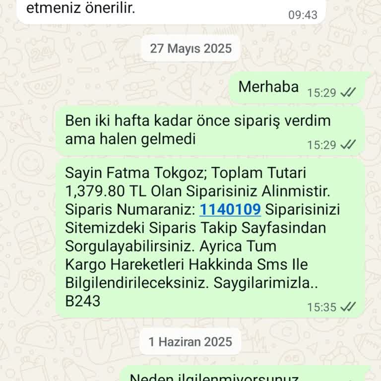 Siparişlerim Kayıp, Müşteri Hizmeti Yok!