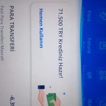 Hazır Kredi Limitine Rağmen Kredi Kullanamama Sorunu