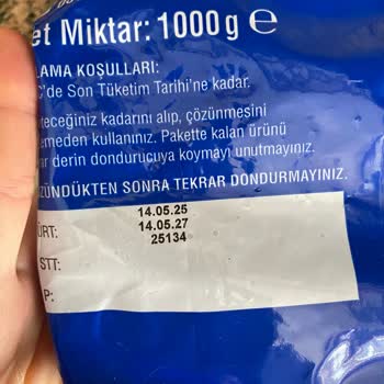 Parmak Patates Ürünlerinde Yabancı Madde ve Çürük Sorunu