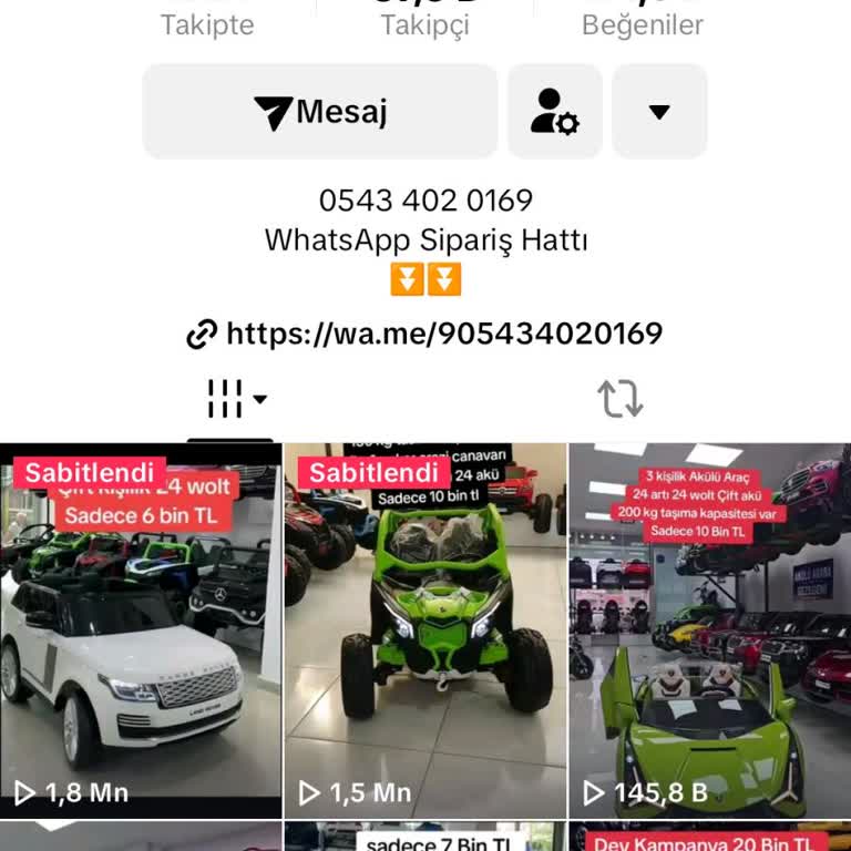 Black Akülü Araba (@blackakuaraba) Parayı Aldı Ürünü Göndermedi