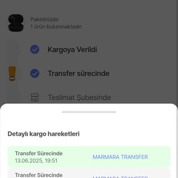 Siparişimde Kargo Gecikmesi Ve Yetersiz Bilgilendirme Sorunu