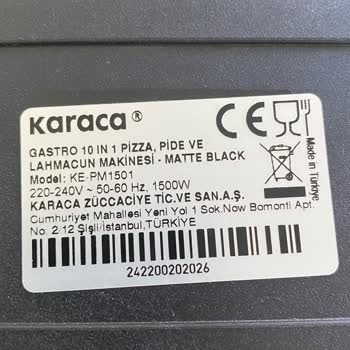 Karaca Lahmacun Makinesinde Tekrarlayan Sorunlar Ve Yetersiz Müşteri Hizmeti