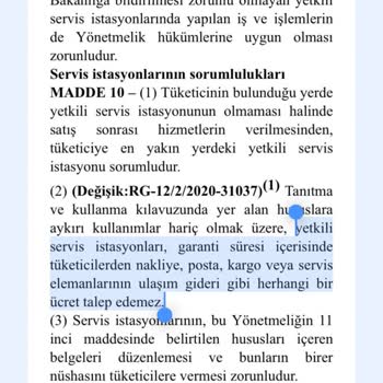 Garanti Sürecinde Yasal Olmayan Kargo Ücreti Tahsilatı