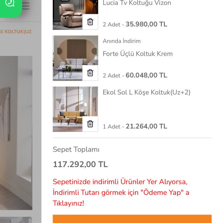 Mondihome Mağaza Ve İnternet Fiyatı Farkı