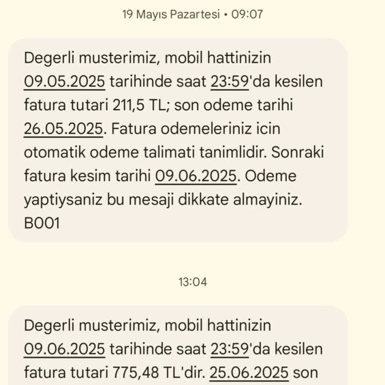 Taahhüt Bitiminde Beklenmedik Yüksek Fatura Ve Erişim Sorunu