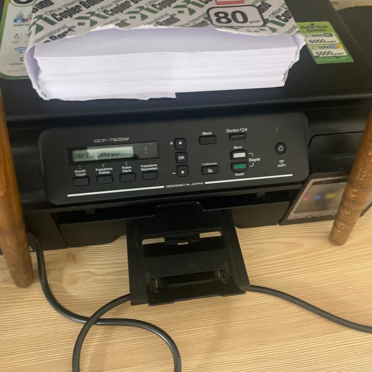 Dcp T 520w Yazıcı Fotokopi Ve Çıktı İşlemlerinde Aşırı Yavaşlık Sorunu